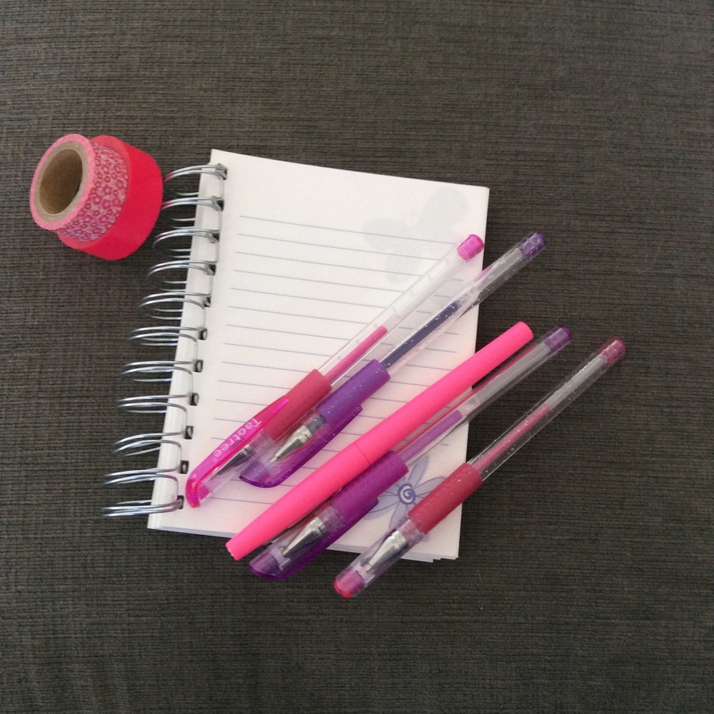 Cute writing journal